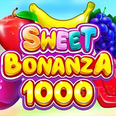 Official Slots logo: Sweet Bonanza 1000 by Pragmatic Play at Wild Robin Casino