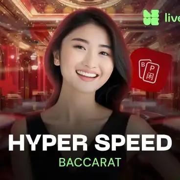 Play the Hyper Speed Baccarat slot by Evolution on Wild Robin Casino