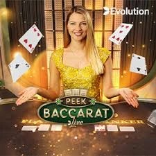 Try Peek Baccarat slot by Evolution on wildrobin-nl.nl – logo image