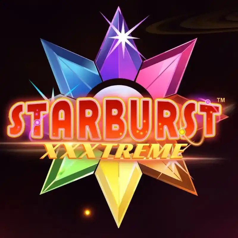 Starburst XXXtreme slot logo by NetEnt at Wild Robin Casino
