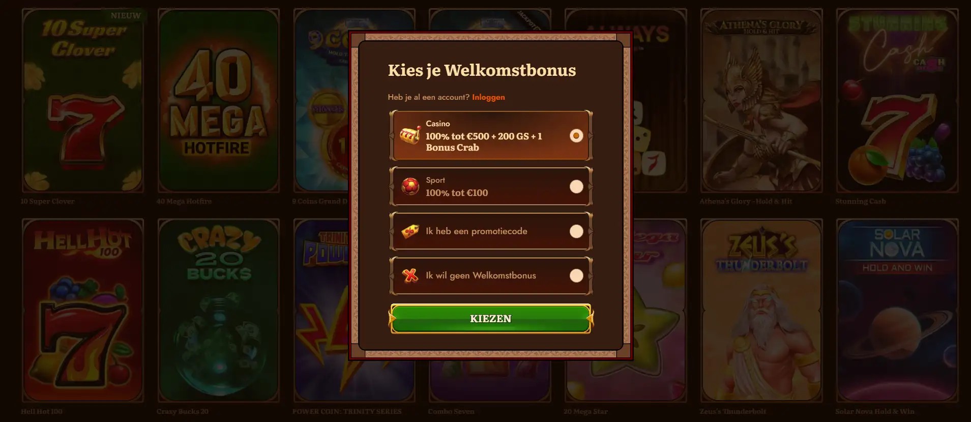 Eenvoudige registratie bij WildRobin